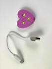 UV/LED lamp, портативная гибридная UV/LED мини-лампа для сушки ногтей "K6", 3Вт