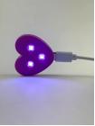 UV/LED lamp, портативная гибридная UV/LED мини-лампа для сушки ногтей "K6", 3Вт