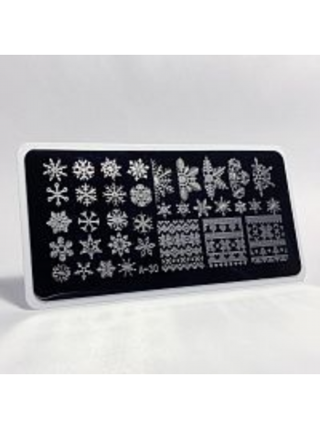 Диск для стемпинга AEROPUFFING Пластина для стемпинга Stamping Plate Кляксы Диск для стемпинга AEROPUFFING Пластина для стемпинга Stamping Plate Кляксы
