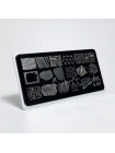 Aeropuffing, пластина для стемпинга Stamping Plate, A-14 (геометрия)