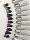 Aeropuffing CHROME 10 pc. Color Gel Paste Kit - набор металлизированных гель-паст