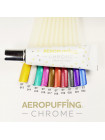 Aeropuffing CHROME 10 pc. Color Gel Paste Kit - набор металлизированных гель-паст