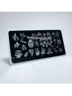 Aeropuffing, пластина для стемпинга Stamping Plate, Y-1 (пасхальный)
