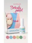 Aeropuffing, коллекция гель-лаков Delicate Pastel (6 оттенков + палитра на кольце в подарок)