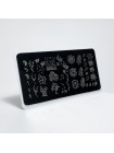 Aeropuffing, пластина для стемпинга Stamping Plate, A-03 (времена года)