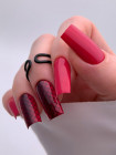 Aeropuffing, коллекция гель-лаков Red Lipstick (6 оттенков + палитра на кольце в подарок)