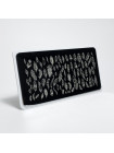 Aeropuffing, пластина для стемпинга Stamping Plate, A-06 (перья)